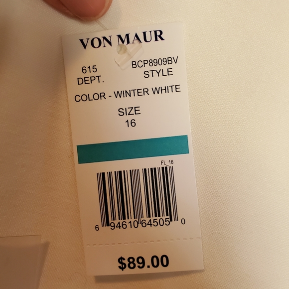 Insight winter white dress pants. Size 16 NWT - Picture 7 of 8